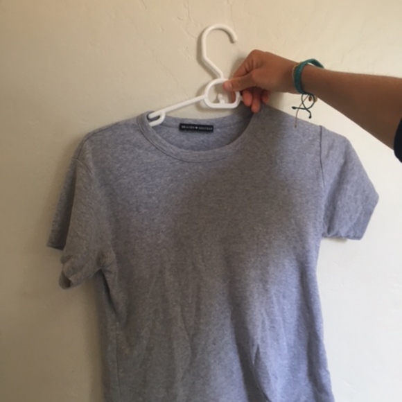 Basic Gray Tee - Picture 2 of 2